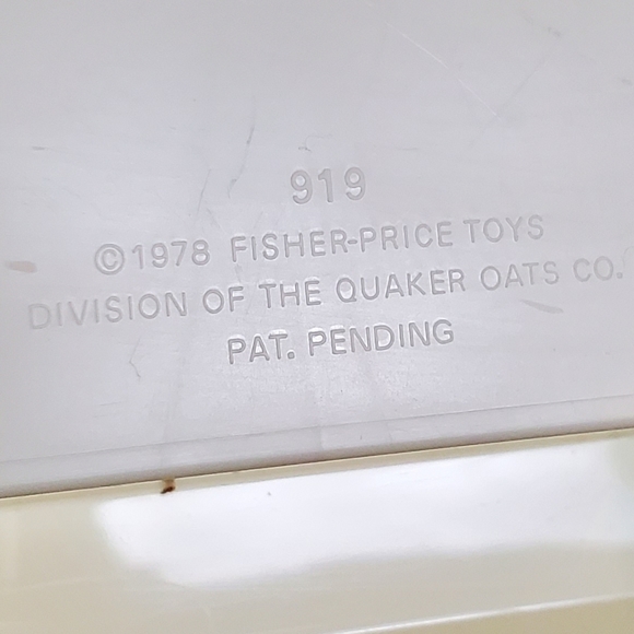 Vintage 1978 Fisher Price Stove Top Toy Range Glow Magic Burners #919 Made USA - Picture 13 of 15